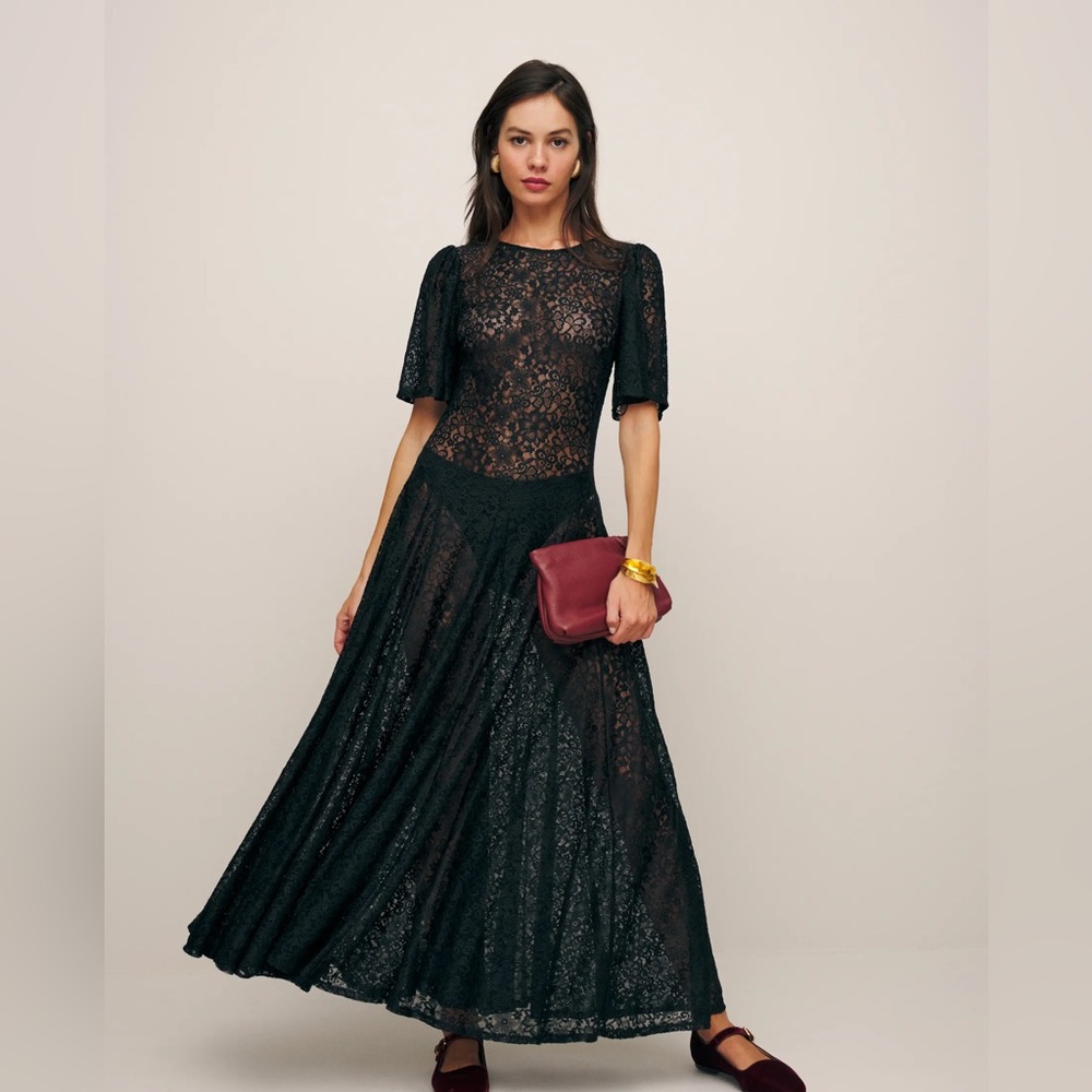 Reformation waller knit dress